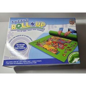 MasterPieces Puzzle Roll Up Storage Mat up to 1000 Pieces With Storage Tube